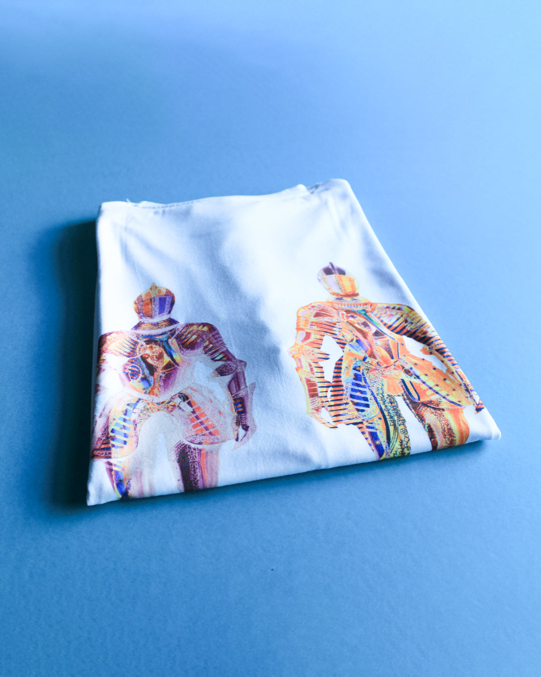 Holy Knight White Tee - Blooming Flame