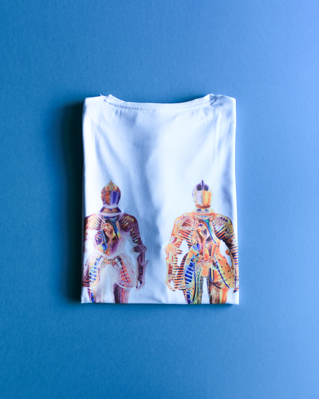 Holy Knight White Tee - Blooming Flame